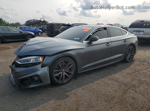 WAUC4CF56JA063795 2018 AUDI S5 Gray 