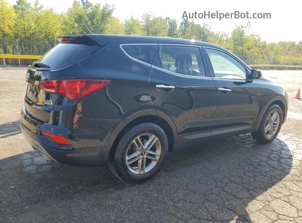 5NMZTDLB2JH053724 2018 HYUNDAI SANTA Black 