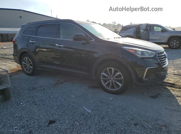 KM8SM4HF3HU195556 2017 HYUNDAI SANTA Black 