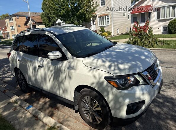 5N1DR2MM0JC644075 2018 NISSAN PATHFINDER Белый 
