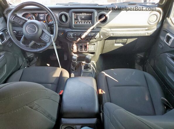 1C4GJXAG5NW168589 2022 JEEP WRANGLER Black Vista del cuadro de instrumentos