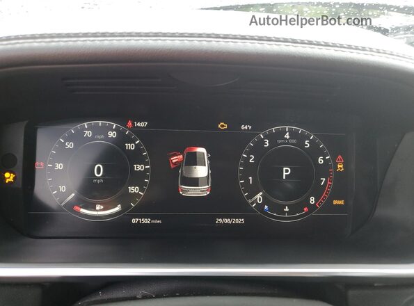 SALGR2RV9JA510740 2018 LAND ROVER RANGE ROVER Black Widok tylnych siedzeń