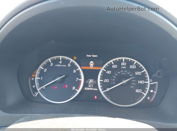 19UDE2F74KA014422 2019 ACURA ILX Серый Вид задних сидений