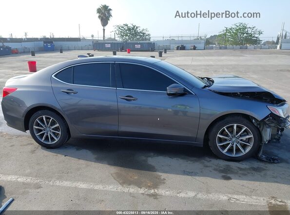 19UUB1F30LA005556 2020 ACURA TLX Gray Vista interior de 360 grados
