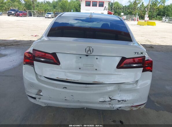 19UUB1F31HA005444 2017 ACURA TLX White 