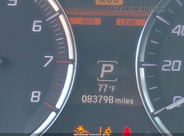19UUB1F3XLA002504 2020 ACURA TLX Gray 