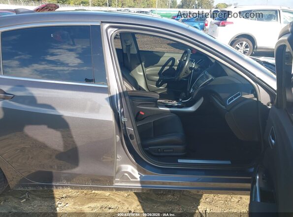19UUB1F3XLA002504 2020 ACURA TLX Gray Widok wnętrza z przodu