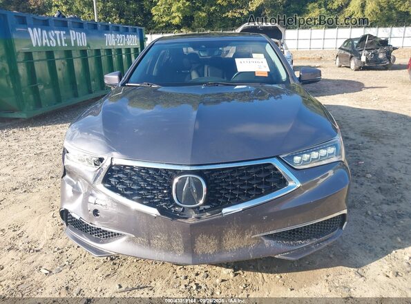19UUB1F3XLA002504 2020 ACURA TLX Gray Widok zestawu wskaźników