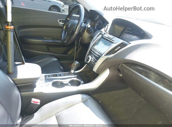 19UUB1F56LA002940 2020 ACURA TLX White Widok wnętrza z przodu