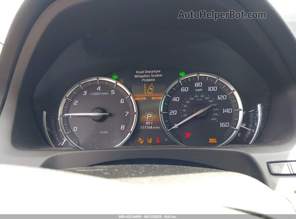 19UUB2F36LA001890 2020 ACURA TLX Black Вид задніх сидінь