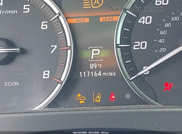 19UUB2F36LA001890 2020 ACURA TLX Black Панорамний вид салону 360°