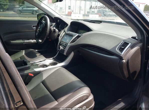 19UUB2F36LA001890 2020 ACURA TLX Black Вид салону спереду