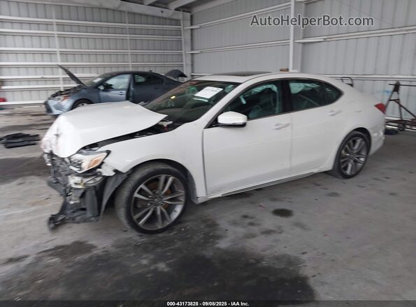 19UUB2F47LA005259 2020 ACURA TLX Beige Առջևի ձախ երեք քառորդ տեսարան