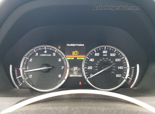19UUB2F55JA010689 2018 ACURA TLX Black 