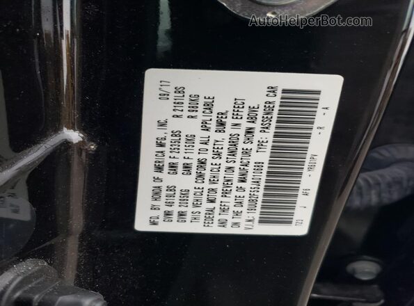 19UUB2F55JA010689 2018 ACURA TLX Black 