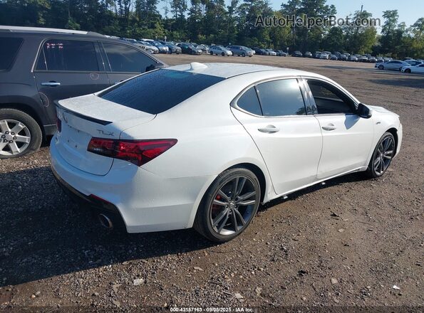19UUB2F66LA005433 2020 ACURA TLX White Հետևի աջ