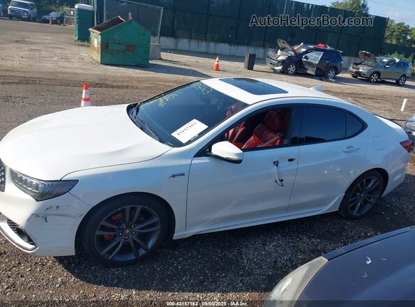 19UUB2F66LA005433 2020 ACURA TLX White Սալոնի հետևի տեսք