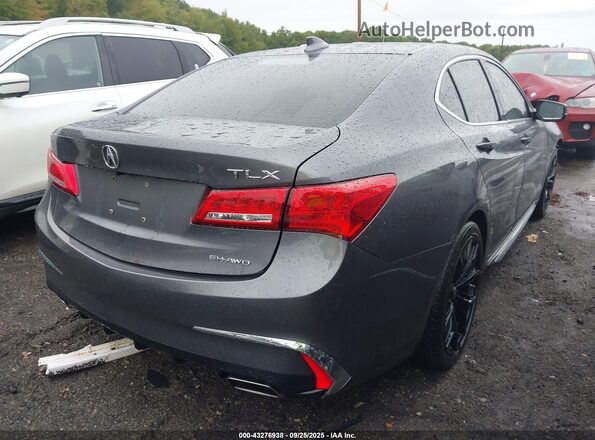 19UUB3F48LA002229 2020 ACURA TLX Gray Հետևի աջ
