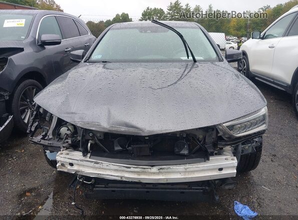 19UUB3F48LA002229 2020 ACURA TLX Gray Սալոնի հետևի տեսք