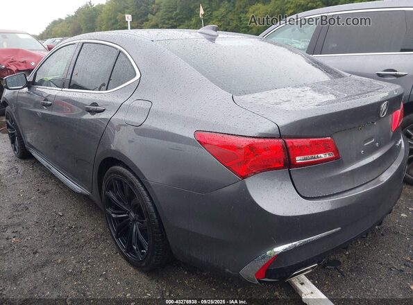 19UUB3F48LA002229 2020 ACURA TLX Gray Հետևի ձախ