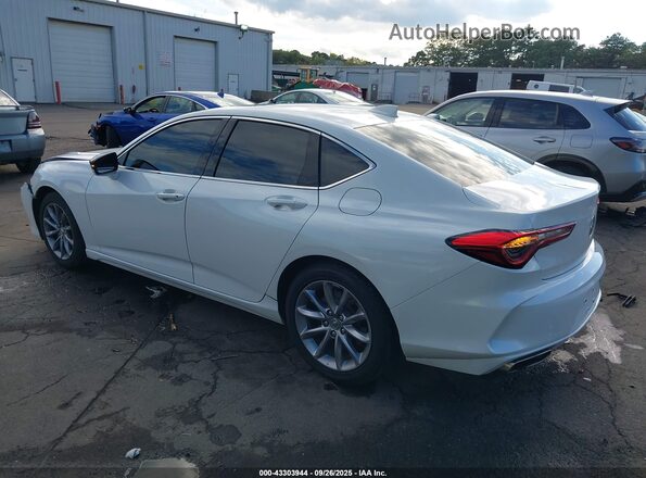 19UUB5F37PA001775 2023 ACURA TLX White Tył lewy