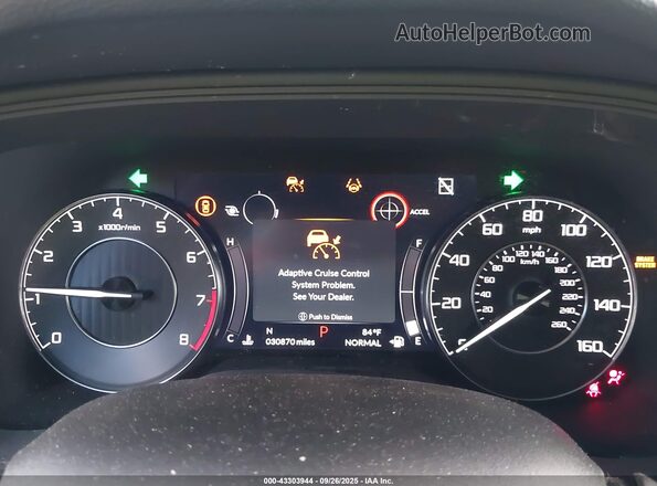 19UUB5F37PA001775 2023 ACURA TLX White Widok tylnych siedzeń