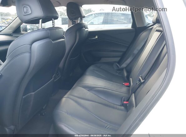 19UUB5F37PA001775 2023 ACURA TLX White Widok naklejki z numerem VIN