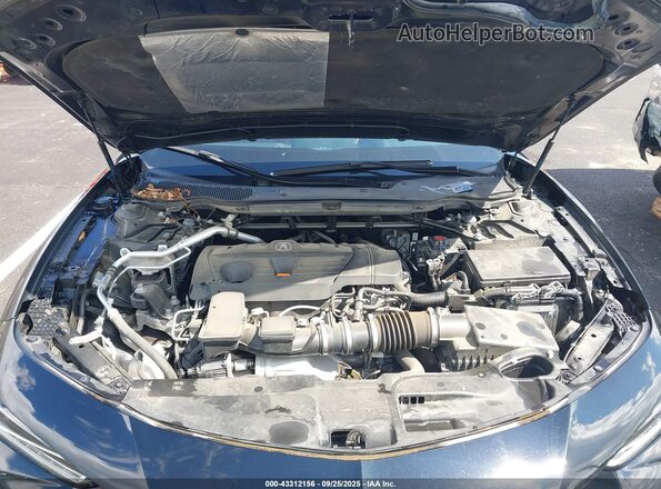 19UUB5F42MA010176 2021 ACURA TLX Black Widok z tyłu