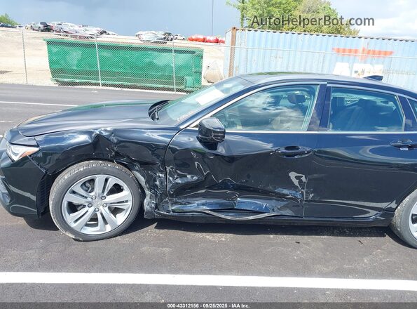 19UUB5F42MA010176 2021 ACURA TLX Black Widok z przodu