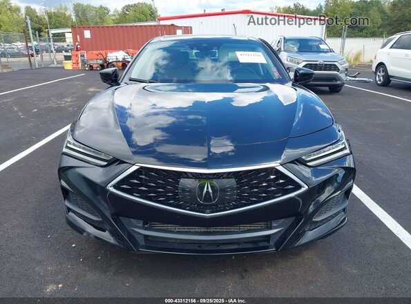 19UUB5F42MA010176 2021 ACURA TLX Black Widok zestawu wskaźników
