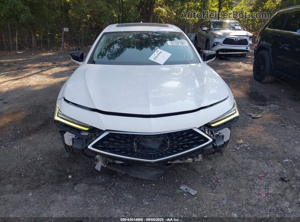 19UUB5F45MA011340 2021 ACURA TLX White Rear interior view
