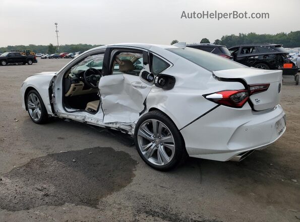 19UUB5F48MA012840 2021 ACURA TLX White Trasero izquierdo