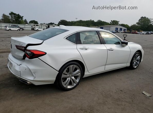 19UUB5F48MA012840 2021 ACURA TLX White Trasero derecho