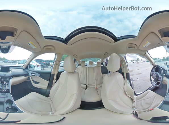 19UUB5F48MA012840 2021 ACURA TLX White Vista interior de 360 grados