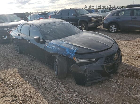 19UUB5F51MA008332 2021 ACURA TLX Black Przód prawy