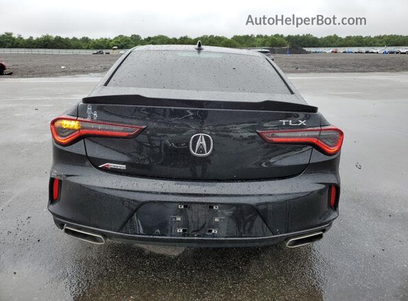 19UUB5F51MA008332 2021 ACURA TLX Black Widok z tyłu