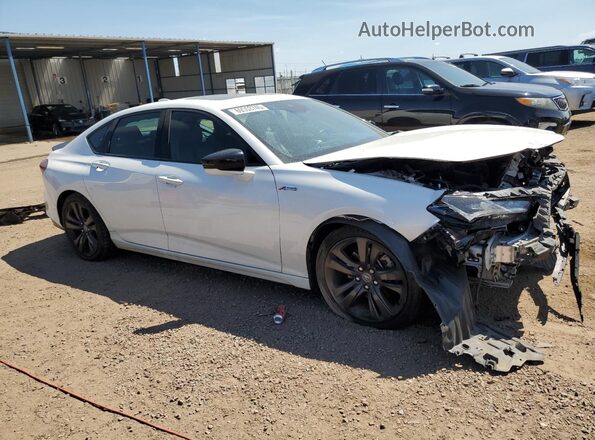 19UUB5F53MA006601 2021 ACURA TLX White Delantero derecho