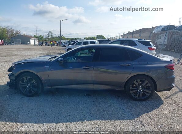 19UUB5F55NA002289 2022 ACURA TLX Gray 