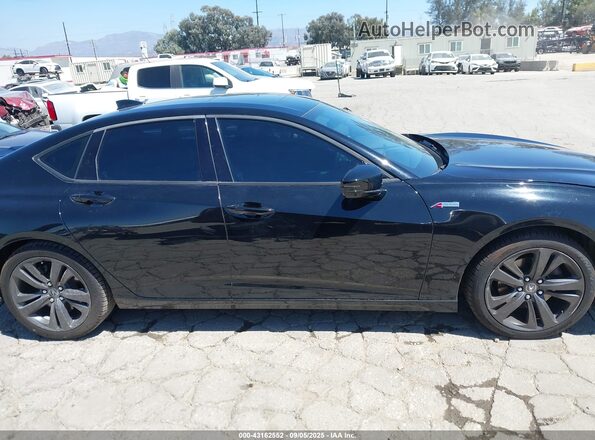 19UUB5F56MA004244 2021 ACURA TLX Black Панорамний вид салону 360°