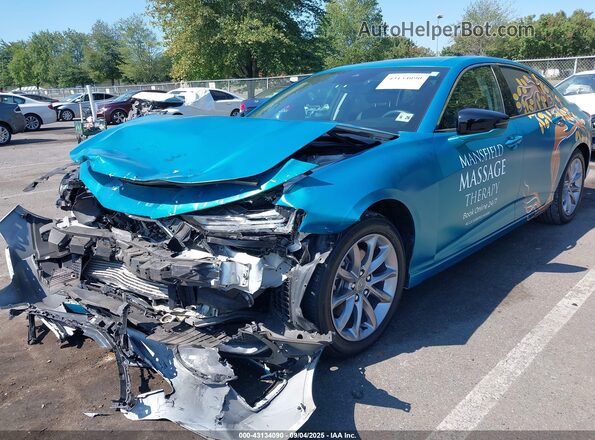 19UUB6F30MA010044 2021 ACURA TLX Blue Front left