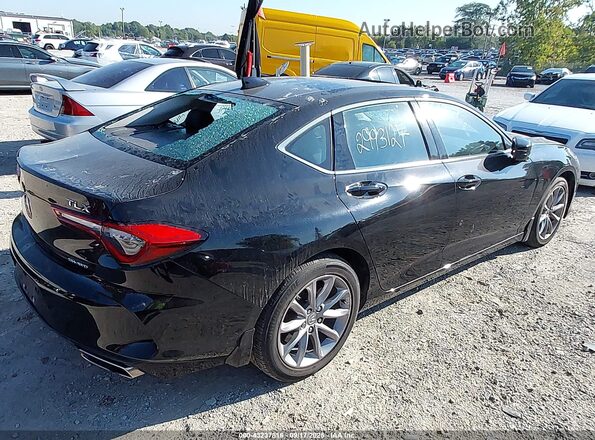 19UUB6F32MA001006 2021 ACURA TLX Черный Задняя правая четверть