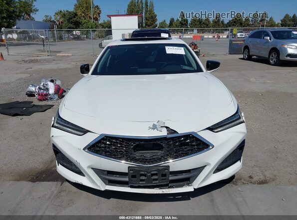 19UUB6F45MA007875 2021 ACURA TLX White Вид задньої частини салону