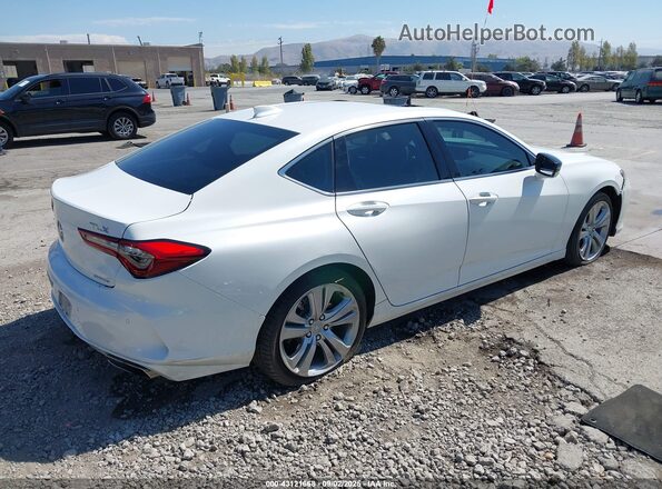 19UUB6F45MA007875 2021 ACURA TLX White Задня права чверть