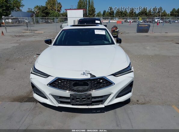 19UUB6F45MA007875 2021 ACURA TLX White Вид спереду