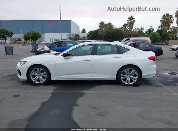 19UUB6F47MA002161 2021 ACURA TLX White Widok wnętrza 360 stopni