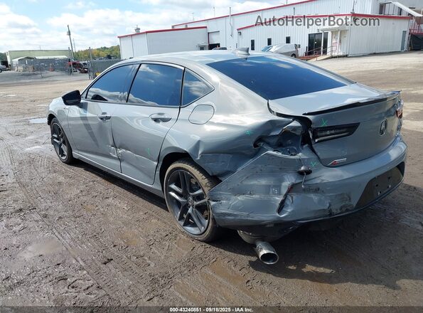 19UUB6F53SA001322 2025 ACURA TLX Gray Tył lewy