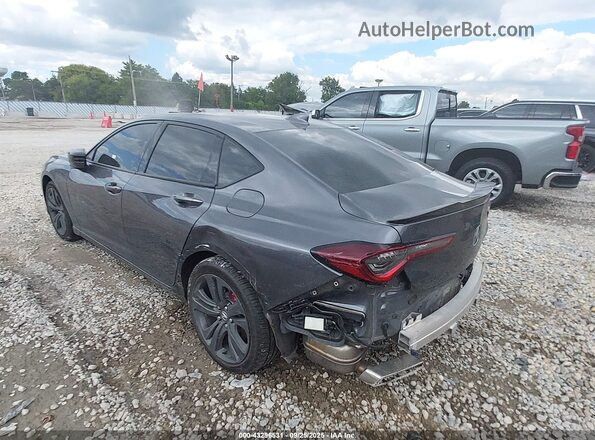 19UUB6F54NA003813 2022 ACURA TLX Gray Rear left