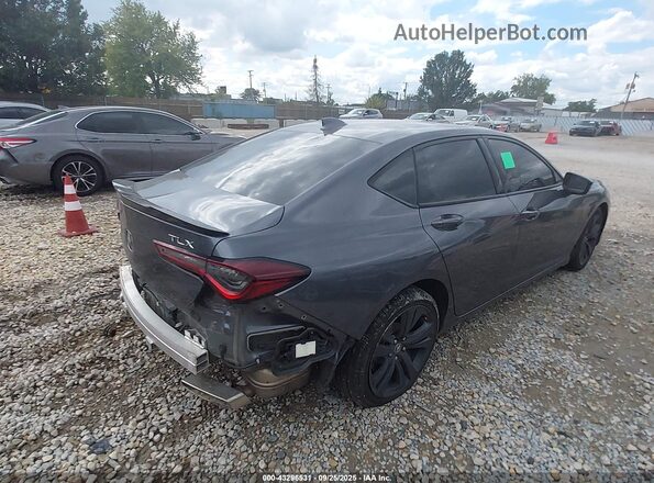 19UUB6F54NA003813 2022 ACURA TLX Gray Rear right