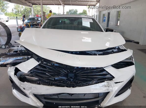 19UUB6F54SA003581 2025 ACURA TLX White Вид щитка приладів