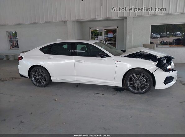 19UUB6F54SA003581 2025 ACURA TLX White Вид задньої частини салону